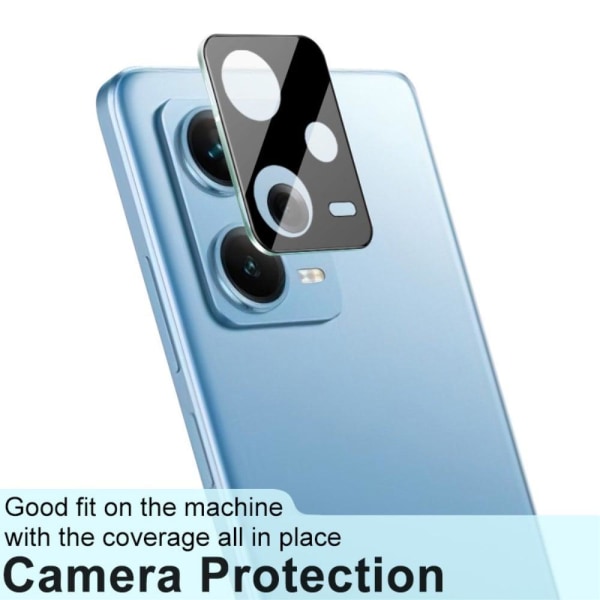 IMAK glass camera protector with acrylic lens cap for Xiaomi Red Svart