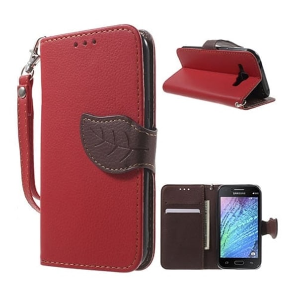 Theorin Samsung Galaxy J1 Fodral - Röd Röd