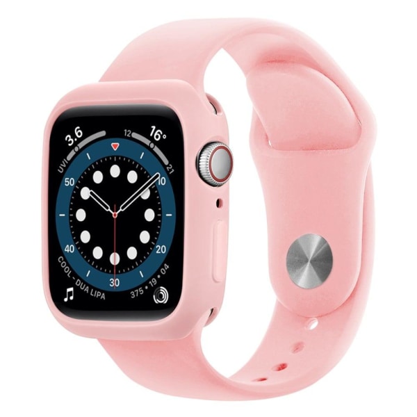 Apple Watch (45mm) candy color button TPU cover - Pink / Pink Rosa