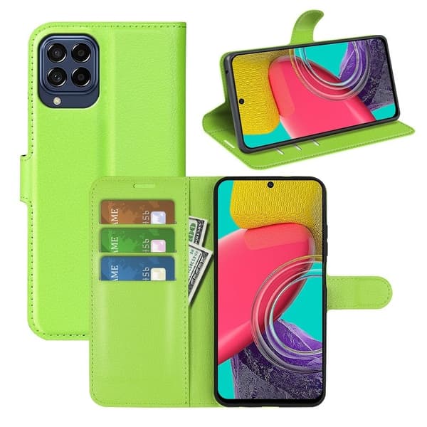 Classic Samsung Galaxy M53 5G fodral - Grön Grön