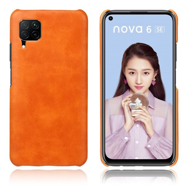 Prestige kuoret - Huawei P40 Lite / Nova 6 SE - Oranssi Orange