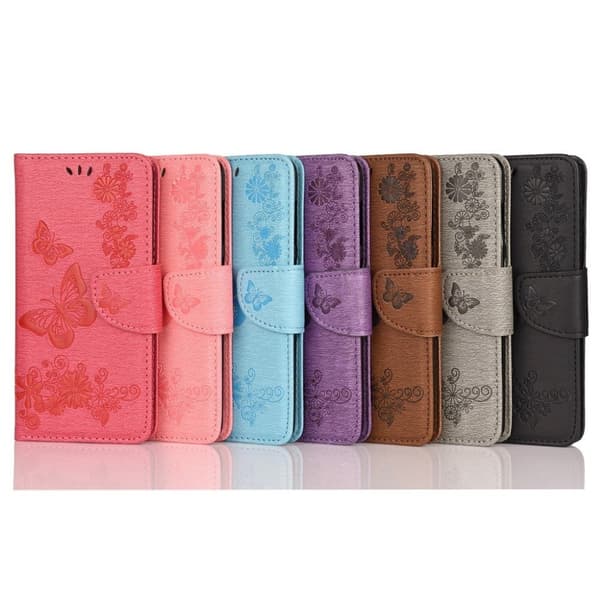 Butterfly Samsung Galaxy Note 10 Lite veske - Svart Black