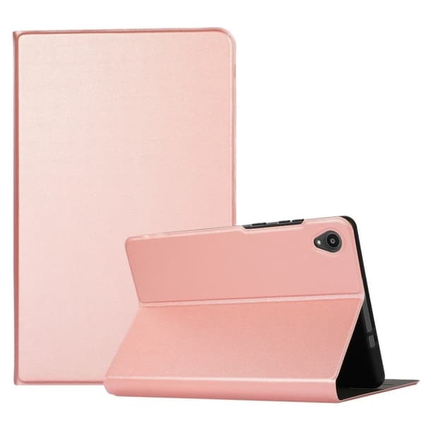 Lærveske til Lenovo Tab M8 (2. generasjon) FHD - Rose Gull Pink