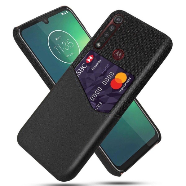 Bofink Motorola Moto G8 Plus Card kuoret - Musta Black