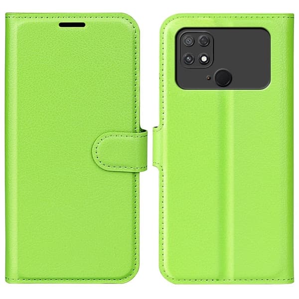 Classic Xiaomi Poco C40 Läppäkotelo - Vihreä Green
