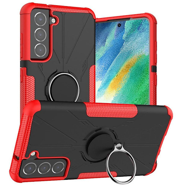 Magneettikannatin Samsung Galaxy S21 FE:lle - Punainen Red