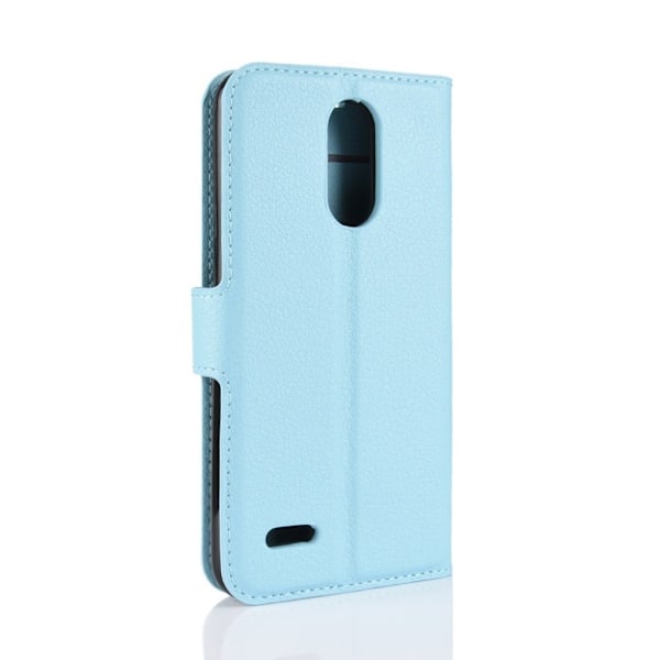 LG K8 (2018) Liitsihedelmän Jyvä PU Nahkainen lompakko Suojakotelo - Vaalean Sininen Blue