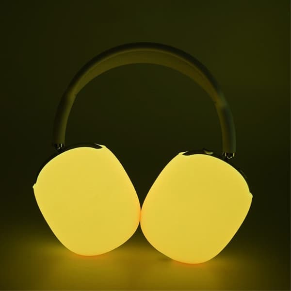 Airpods Max silikoneovertræk - Lysende Orange Orange