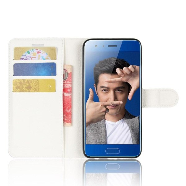 Huawei Honor 9 Smart læder etui - Hvid White