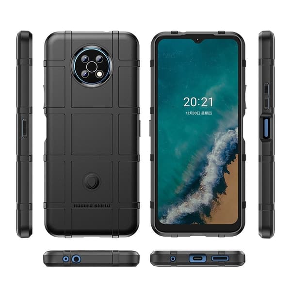 Rugged Shield Etui Nokia G50 - Svart Black