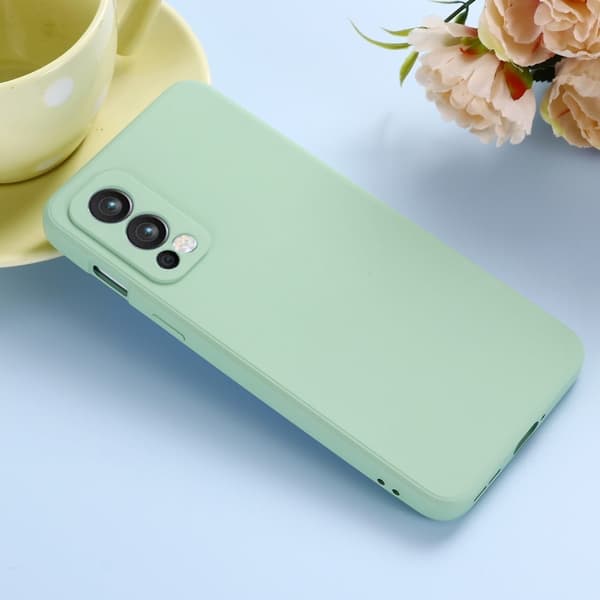 Matte Liquid OnePlus Nord 2 5G silikone cover - Grøn Green