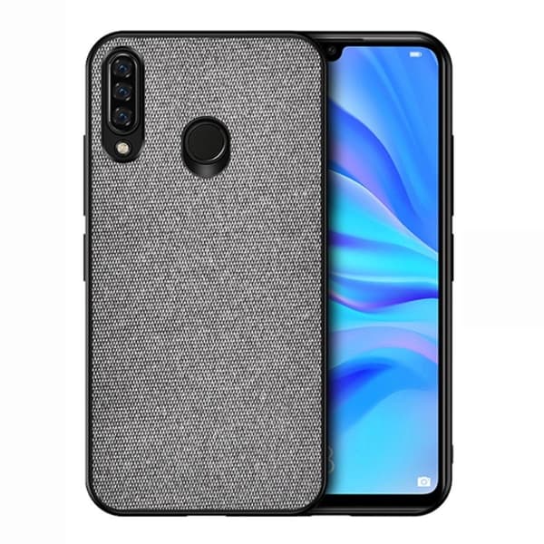 Berlin Honor 10 Lite deksel - Alle Cloth / Lysegrå Silver grey