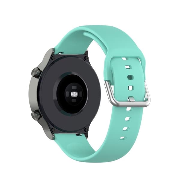 Universal comfortable silikon klockarmband - cyan Storlek: S Grön