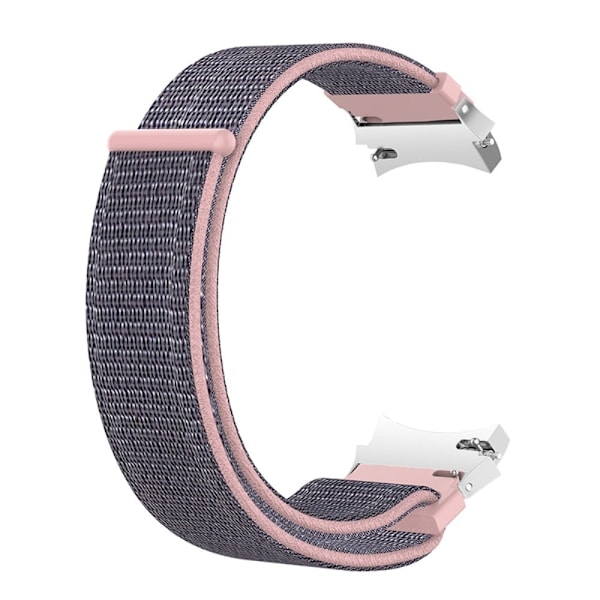 Samsung Galaxy Watch 5 (44mm) / (40mm) / 4 (44mm) / (40mm) nylon urrem - Lyserød / Blå Pink