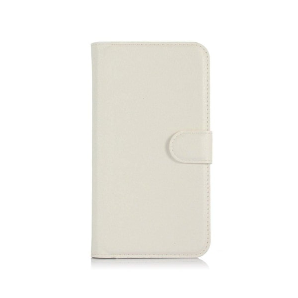 Acer Liquid Z630 beskyttende læder-etui m. kortholder - Hvid White