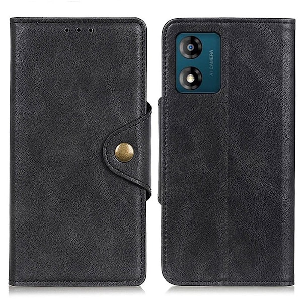 Alpha Motorola Moto E13 Flip Etui - Sort Black