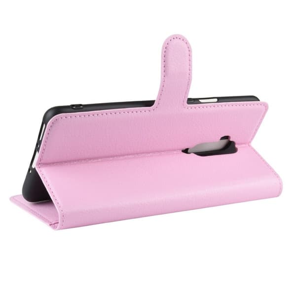Classic OnePlus 7T Pro flip etui - Pink Pink