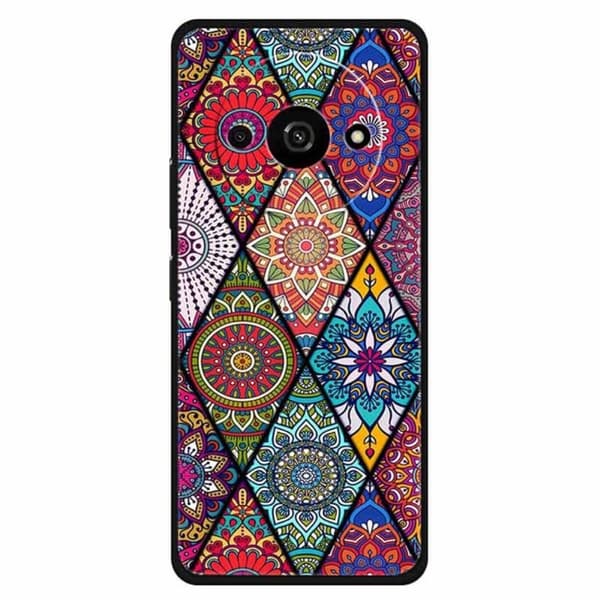 Imagine Xiaomi Redmi A3 / Xiaomi Poco C61 deksel - Mandalablomst Multicolor