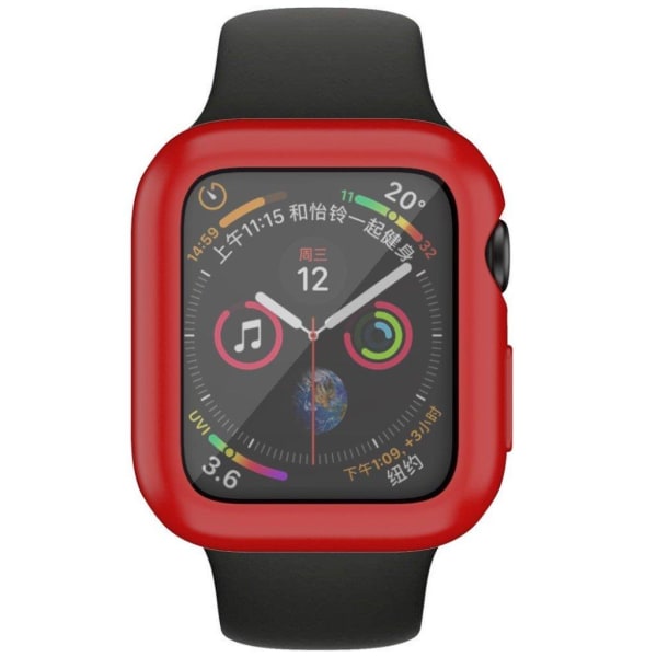 Apple Watch Series 3/2/1 38mm blød glans holdbar ramme - rød Red