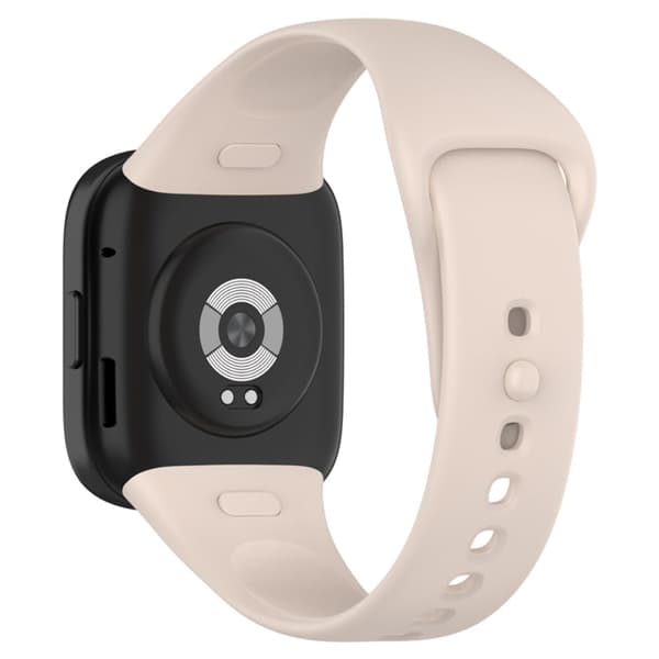 Xiaomi Redmi Band 3 klockarmband i silikon - Beige Vit
