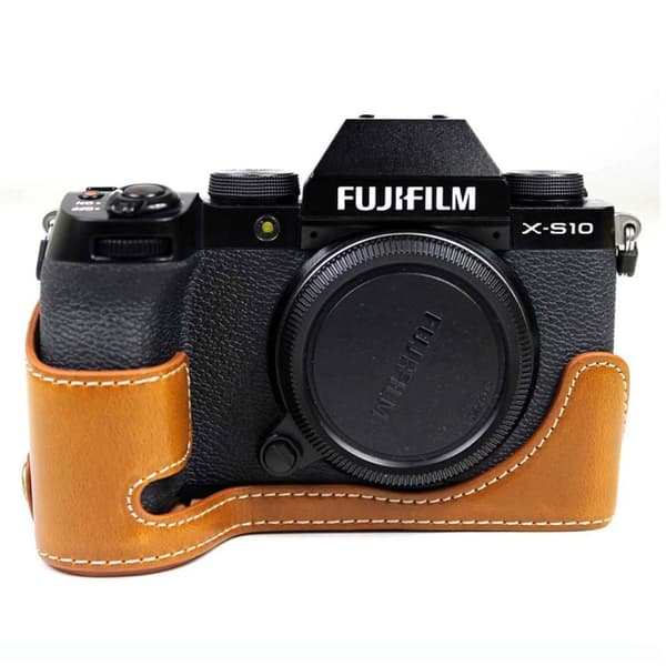 Fujifilm X-S10 læderetui - Brun Brown