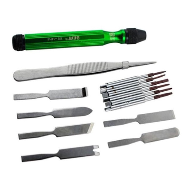 BEST Universel BST-302 14-i-1 Skruetrækker Reparationsværktøj Sæt Multicolor