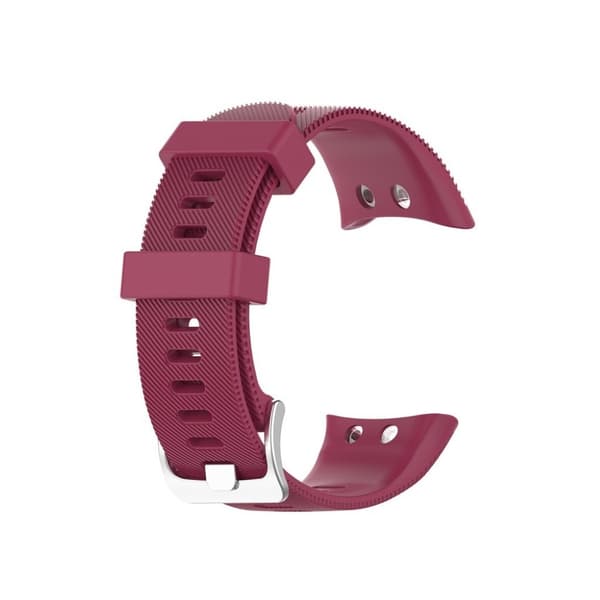 Garmin Swim 2 hållbart klockarmband i silikon - Vinröd Röd
