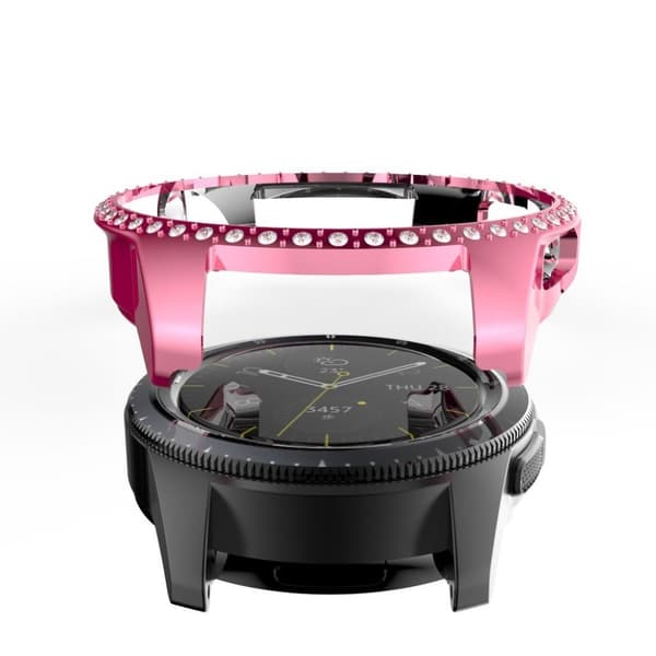 Samsung Galaxy Watch (46mm) rombformad dekorram - Rosa Rosa