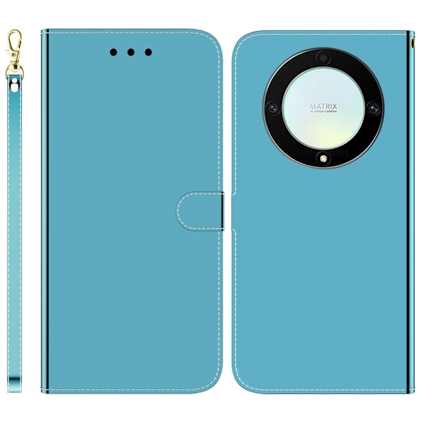 Mirror etui til Honor X40 / Honor X9a / Honor Magic5 Lite - Blå Blue