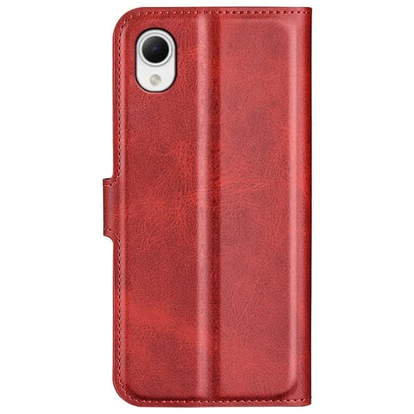 Lompakko Nahkakotelo For Samsung Galaxy A23e - Punainen Red