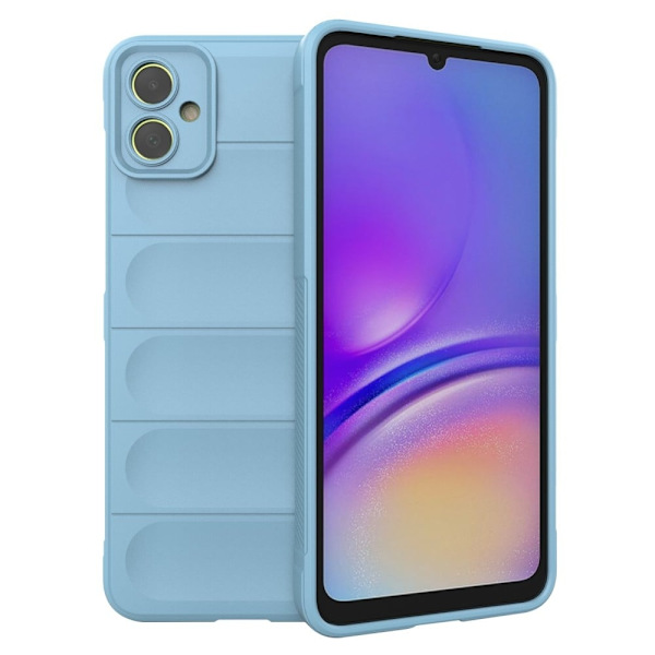 Mjukt greppformat skal för Samsung Galaxy A05 - Blå Blå