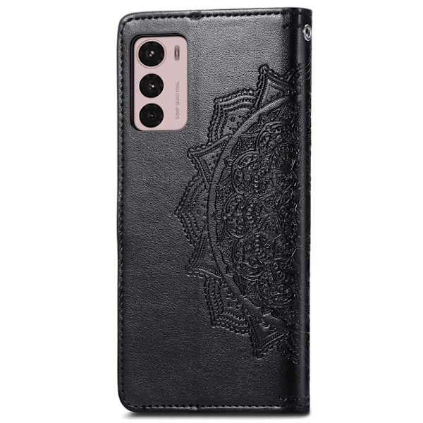 Mandala Motorola Moto G42 Flip Etui - Sort Black
