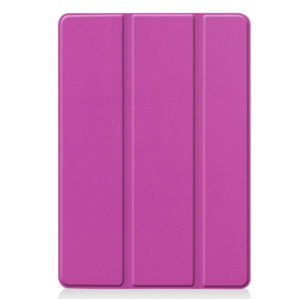 iPad 10.2 (2021) / (2020) / (2019) tri-fold PU leather flip case Lila