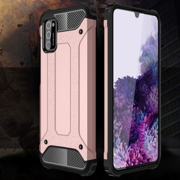 Armour Guard etui - Samsung Galaxy A02s - rødguld Pink