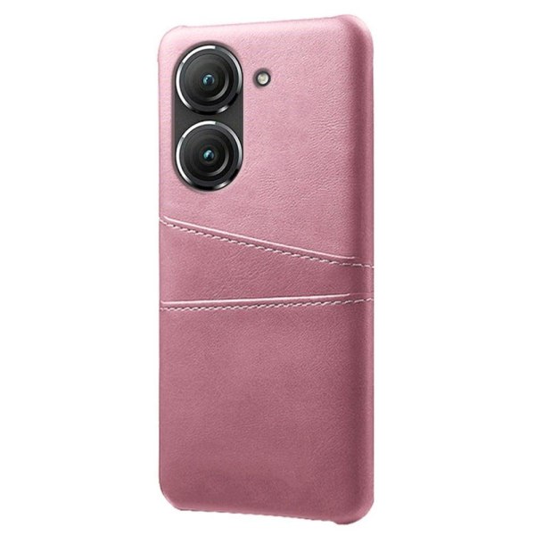 Asus Zenfone 9 skal med korthållare - Rosa Rosa