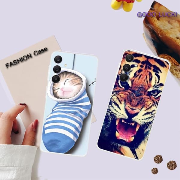 Imagine Samsung Galaxy A25 skal - Lejon Brun