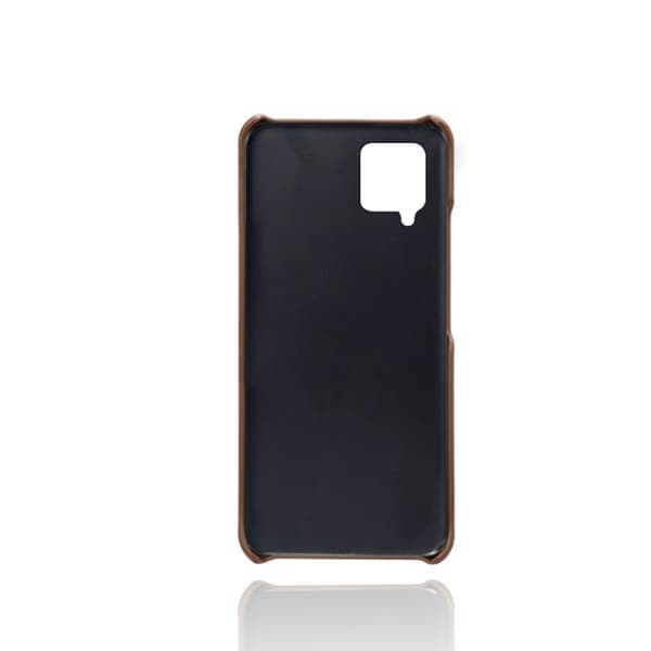 Dual Card Etui Samsung Galaxy A12 5G - Brun Brown
