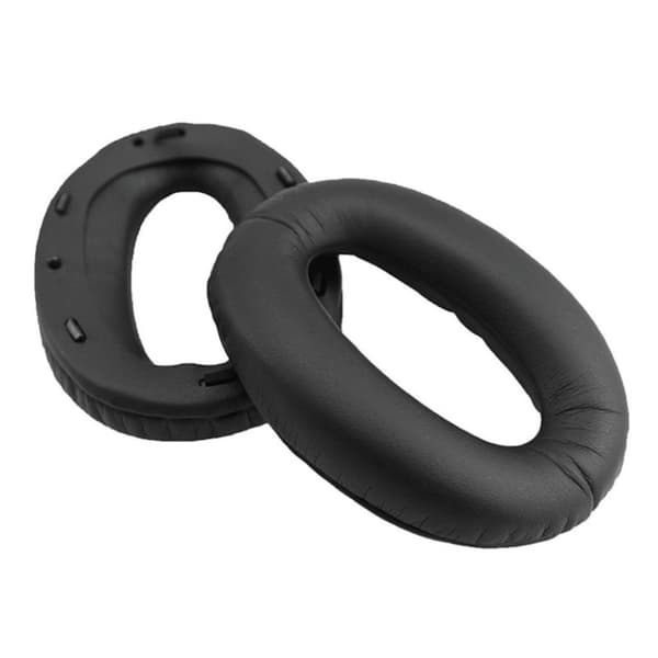 Sony WH-1000XM2 mukava nahkatyyny - Musta Black