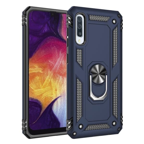 Bofink Combat Samsung Galaxy A50 deksel - Mørke blå Blue