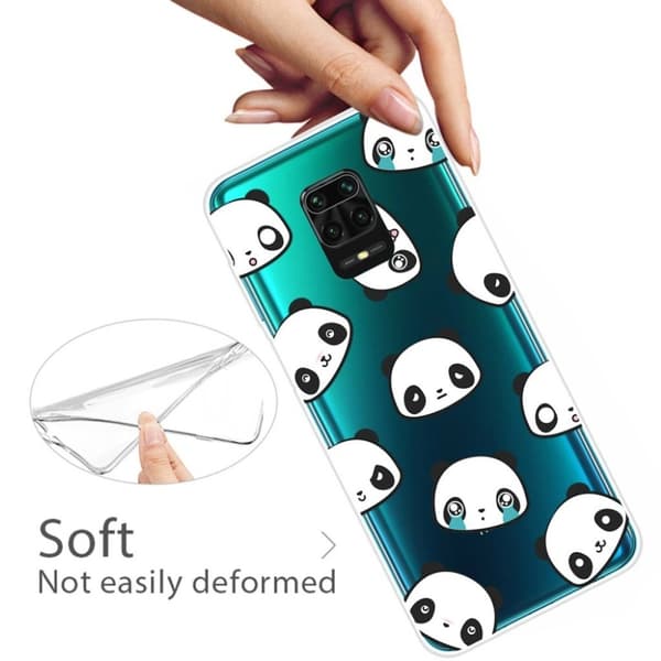 Deco Xiaomi Redmi Note 9 Pro / Note 9S / 9 Pro Max Cover - Pandaer White