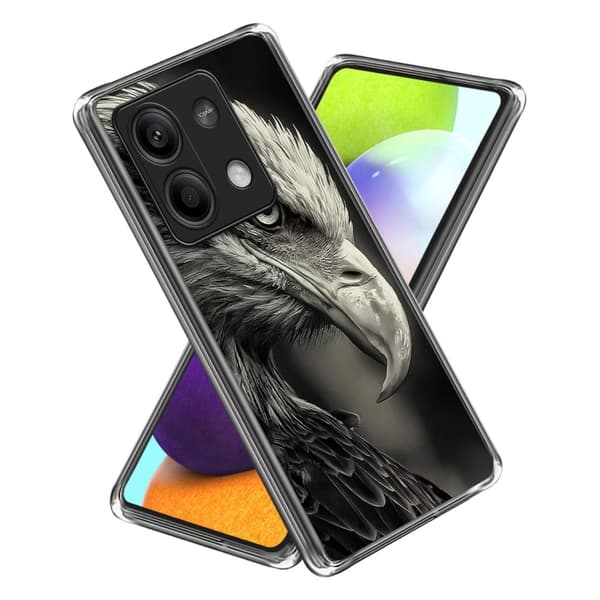 Deco Xiaomi Redmi Note 13 5G  kotelot - Tyyli K Silver grey