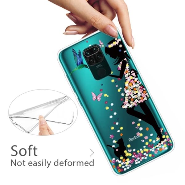 Deco Xiaomi Redmi Note 9 Cover - Blomstret Skønhed Multicolor