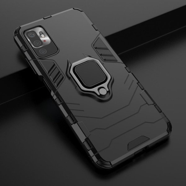 Ring Guard etui - Xiaomi Redmi Note 10 5G - Sort Black