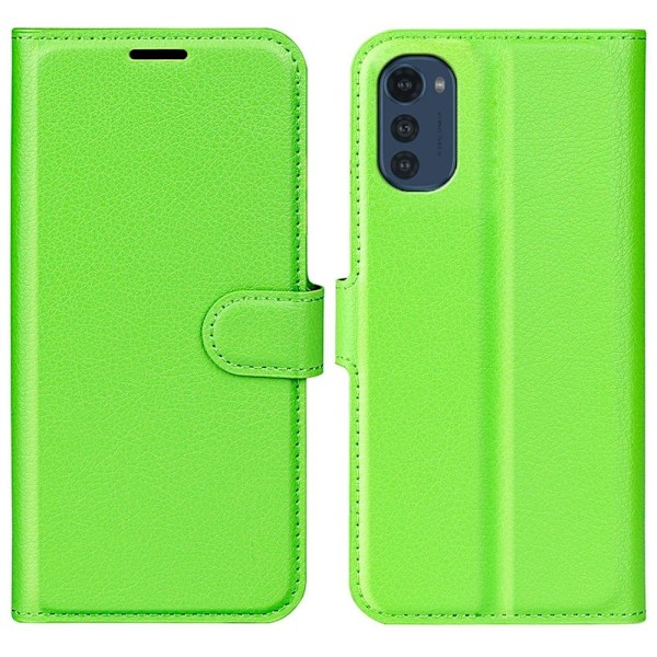Classic Motorola Moto E32 fodral - Grön Grön
