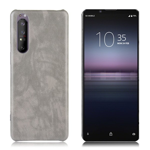 Prestige Cover - Sony Xperia 1 II - Grå Silver grey
