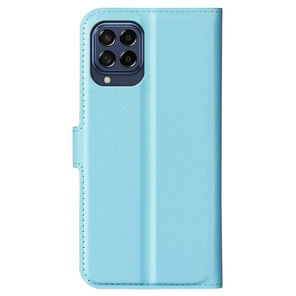 Classic Samsung Galaxy M33 5G flip etui - Blå Blue