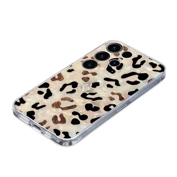 Vibe Samsung Galaxy S25 Ultra -kansi - Leopardikuvio Brown