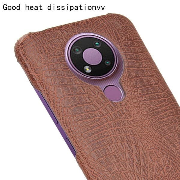 Croco Nokia 3.4 skal - Brun Brun