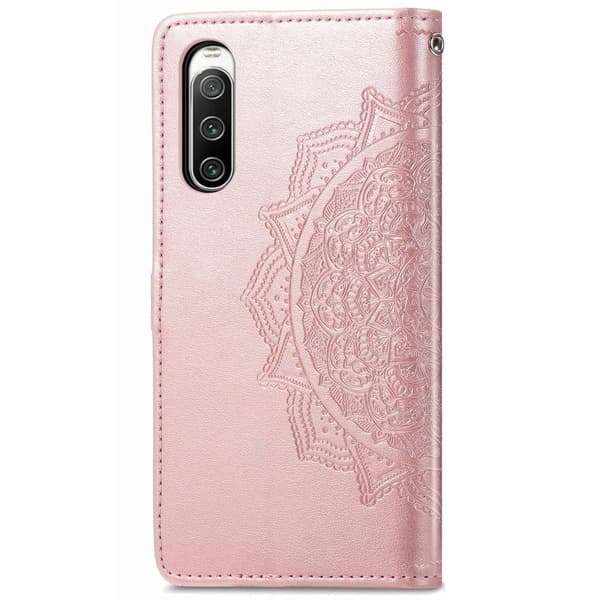Mandala Sony Xperia 10 Iv Flippetui - Rose Gull Pink