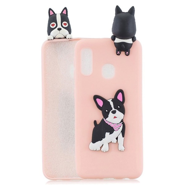 Cute 3D Samsung Galaxy A20e skal - Flerfärgad multifärg
